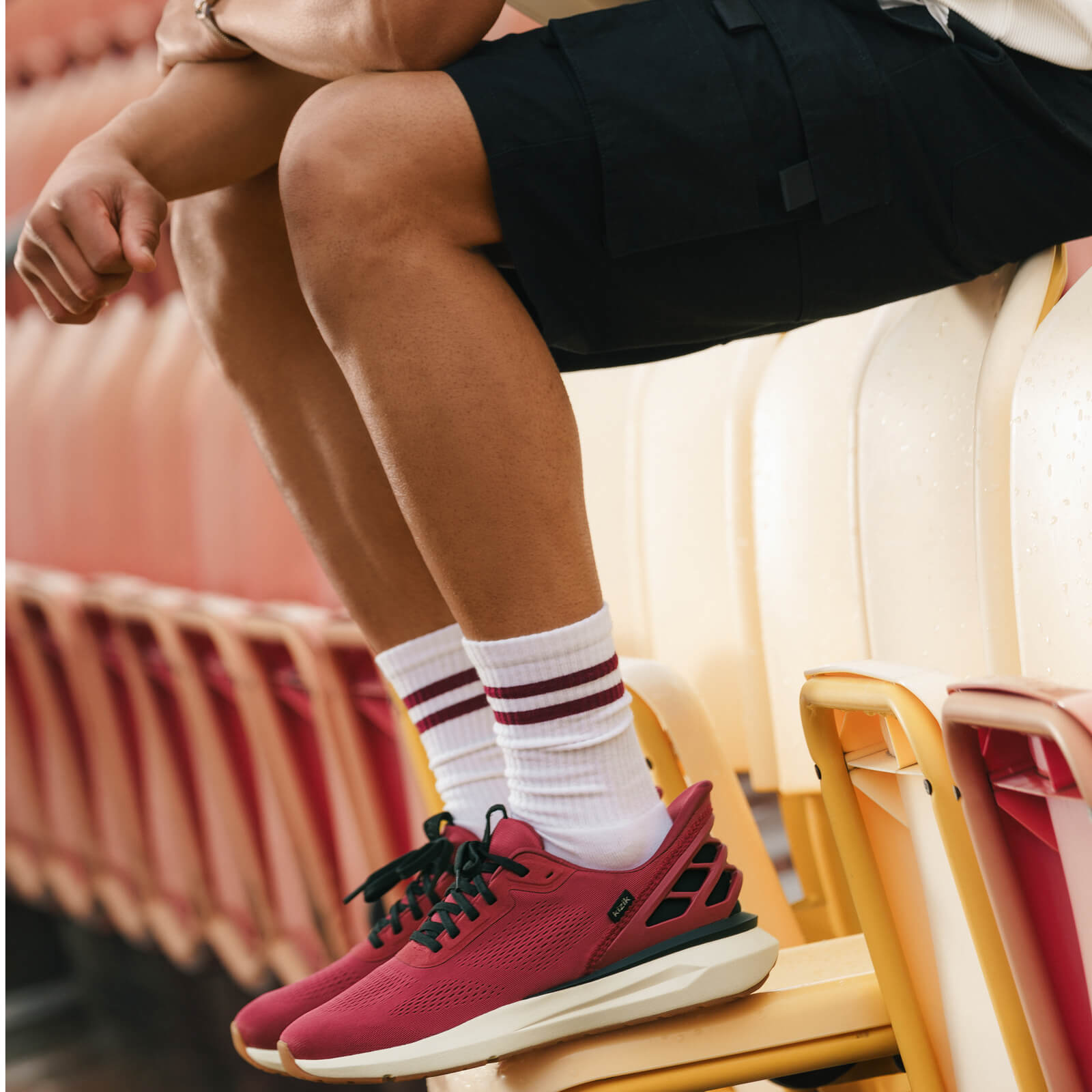 Men's Athens 2 - Brick Red/Black
