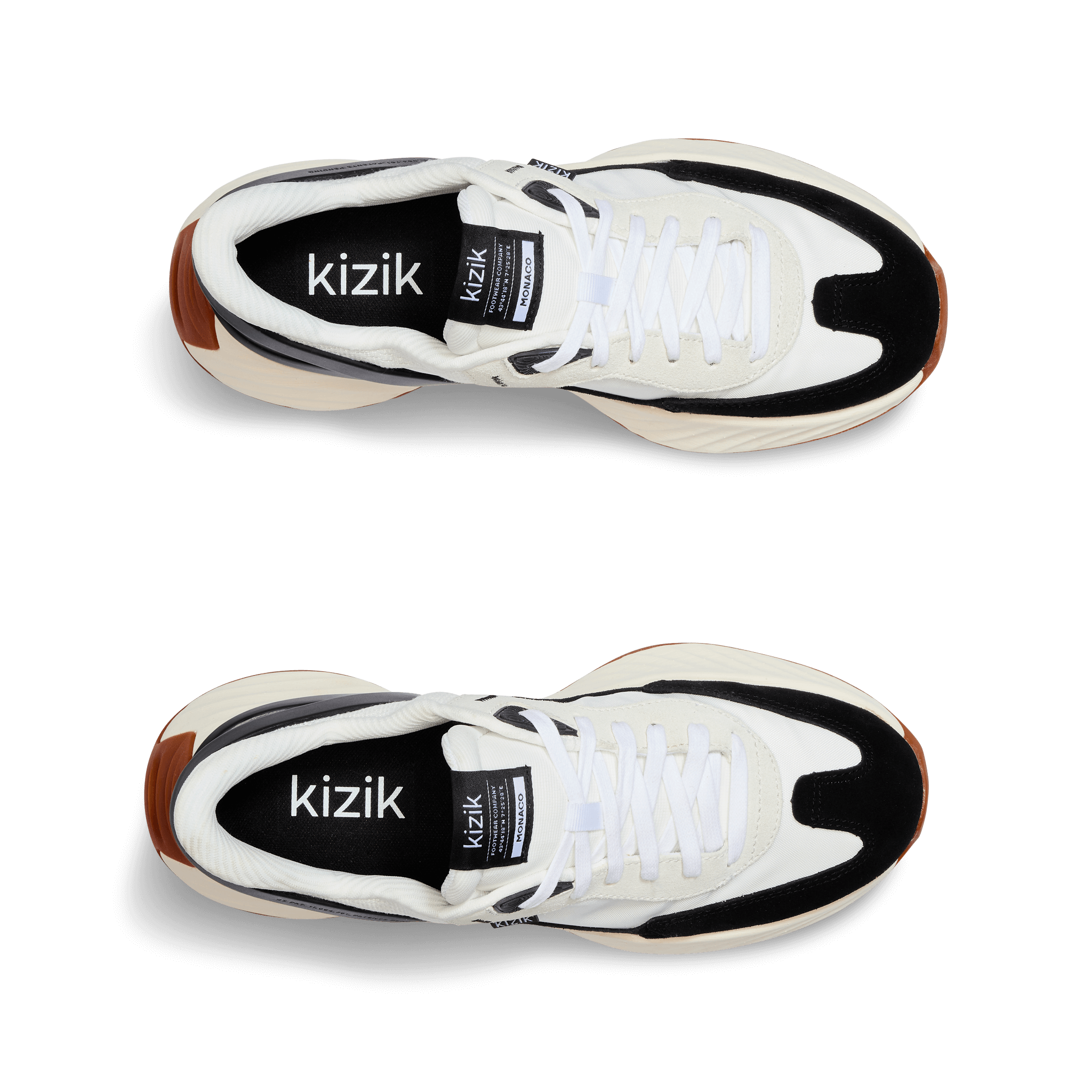 Men's Monaco - White/Black