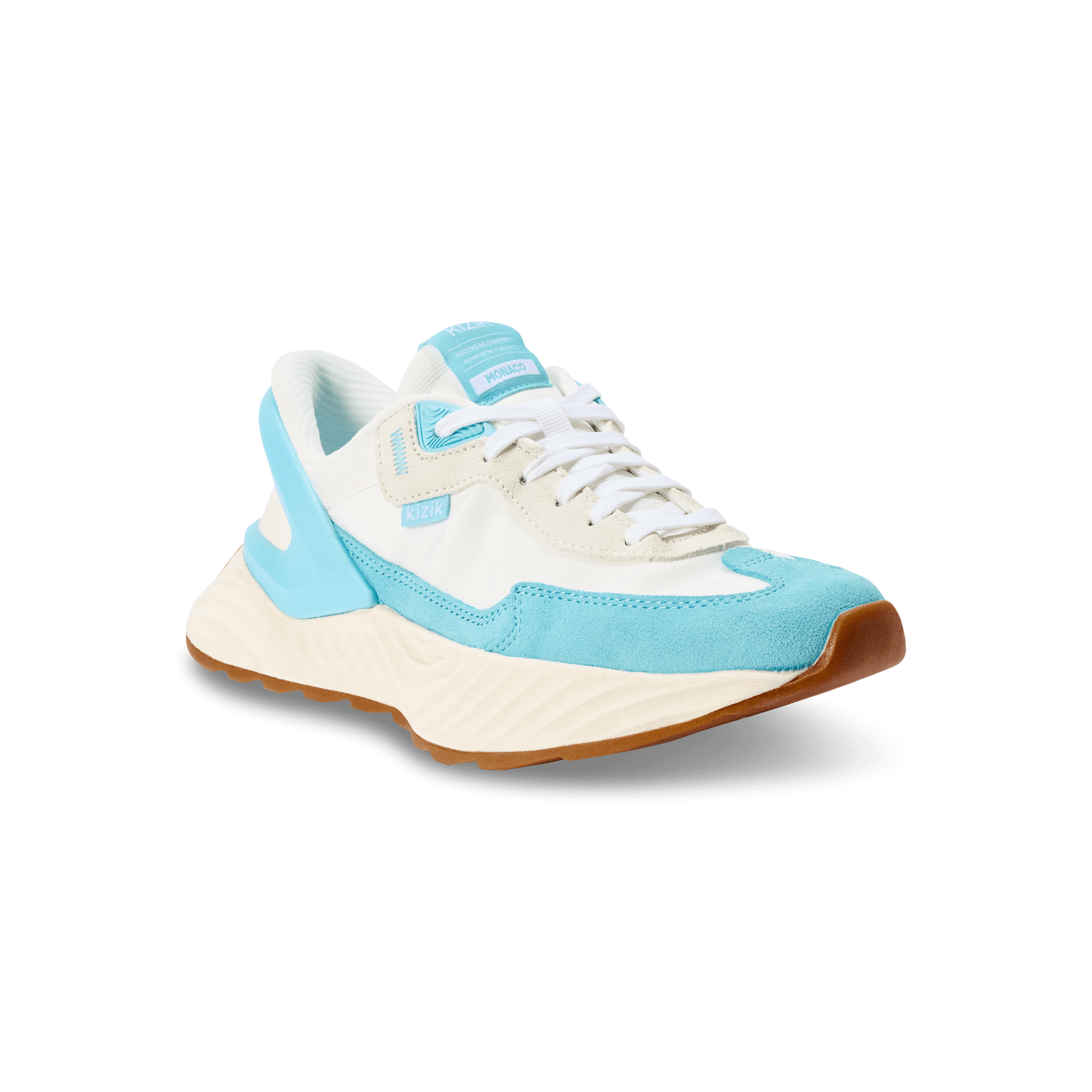 Women's Monaco - White/Gulf Stream
