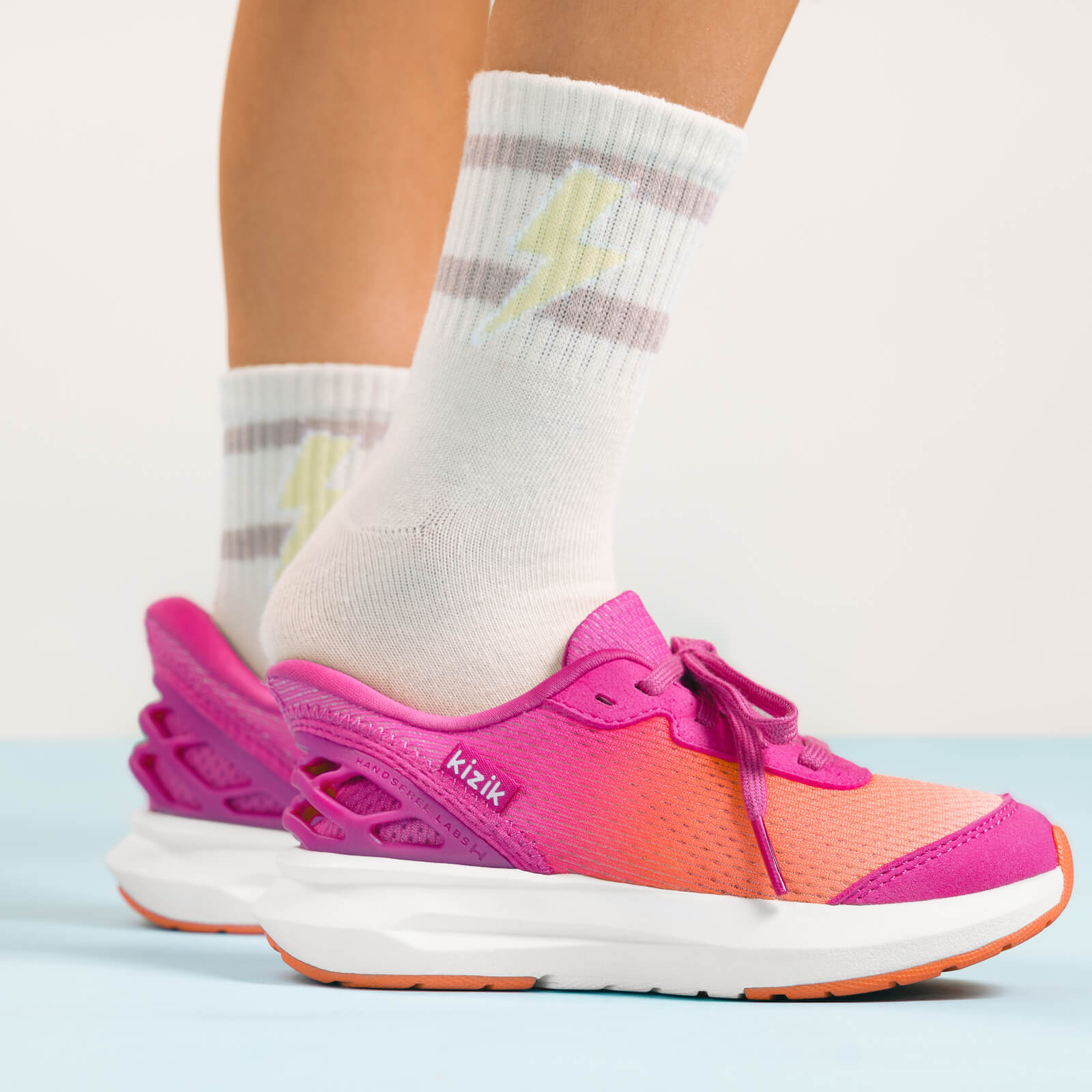 Kids Athens 2 - Fiery Coral/Rose Violet