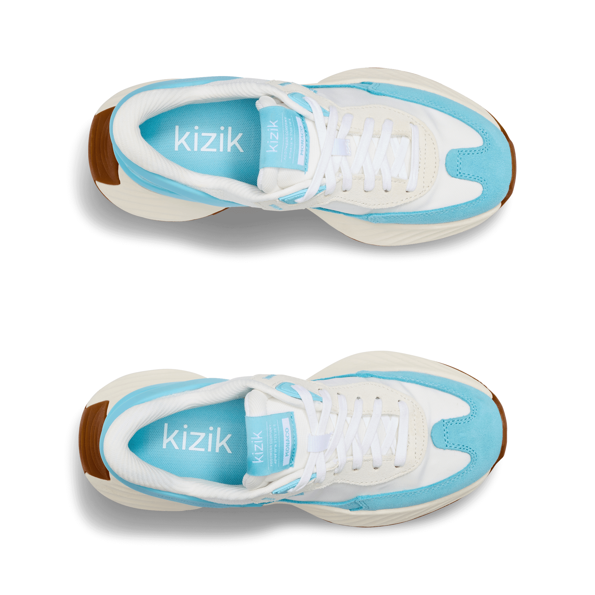 Women's Monaco - White/Gulf Stream